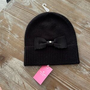 Kate Spade Grosgrain Bow Beanie !